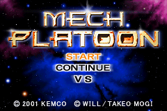 Mech Platoon screenshot 3 for GameBoy Advance